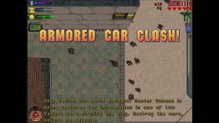 Grand Theft Auto Gta 2 Downtown District - Zaibatsu Job 6 - Armored Car Clash Walkthrough