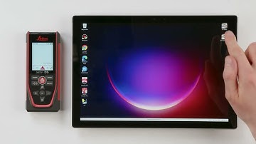 Bouwlasersonline   How to use the Bluetooth keyboard mode on Leica DISTO D5 or X6