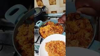 smoke turkey concoction jollof Rice #food #cooking  #cooking #foodie #storytime