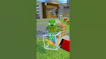 Hey Mikey want some candy? #shorts #minecraft #animation