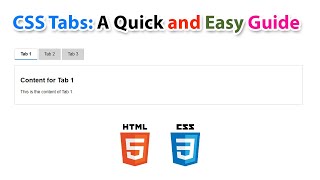CSS Tabs: A Quick and Easy Guide | ASMR Coding Tutorial #asmrscripting #asmrprogramming screenshot 4