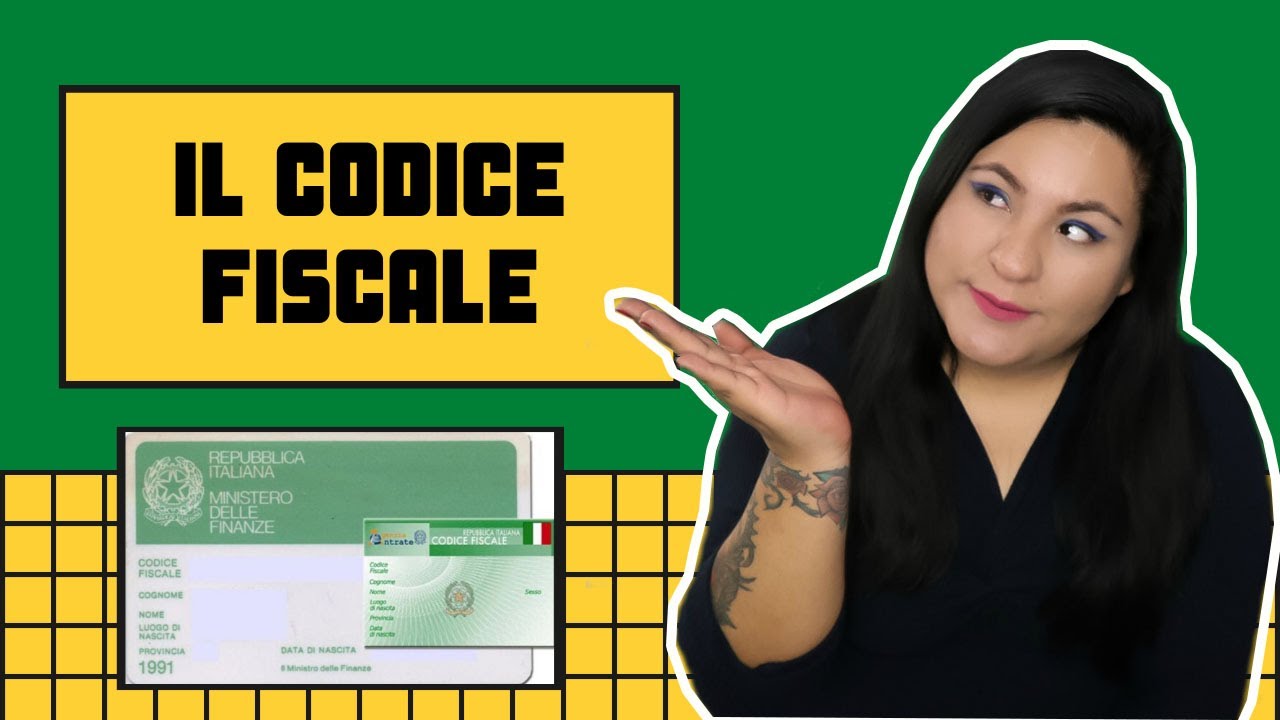 DOCUMENTOS PARA VIVIR EN ITALIA 🇮🇹 : IL CODICE FISCALE - Vida en Italia ...