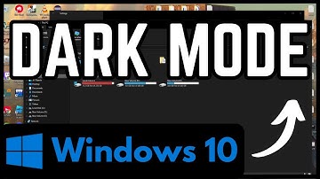 How to Enable Dark Mode in Windows 10 2025