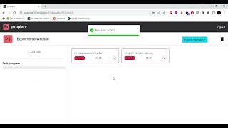 Project management tool webdevelopment #codsoft #mernstack #internship