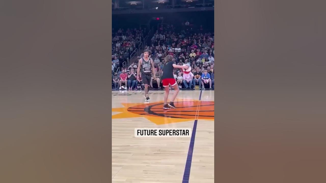 Liv Harness at a Globetrotters exhibition YouTube