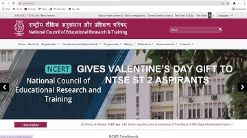 Final Results NTS STAGE 2 EXAMINATION