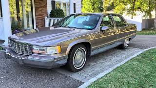 1994 Cadillac Fleetwood Brougham For Sale~5.7L~Loaded with Options & 28k Original Miles!
