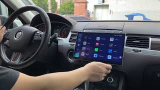 Qualcomm Snapdragon 625 Processor11.6 19201080P Touchscreen Car Stereo Volkswagen Touareg