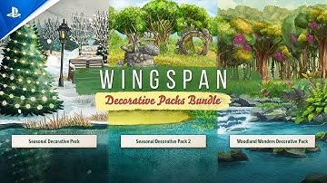 Wingspan - Decorative Packs Bundle Launch Trailer | PS5 & PS4 Games