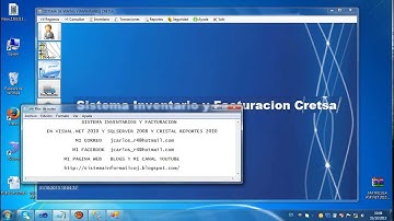 SISTEMA DE VENTAS Y COMPRAS EN .NET