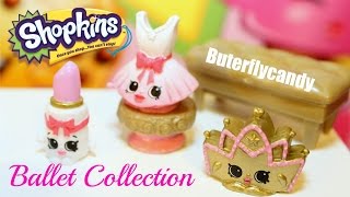 Shopkins Fashion Spree Ballet Collection 8 Exclusives Playful Piano Review Buterflycandy