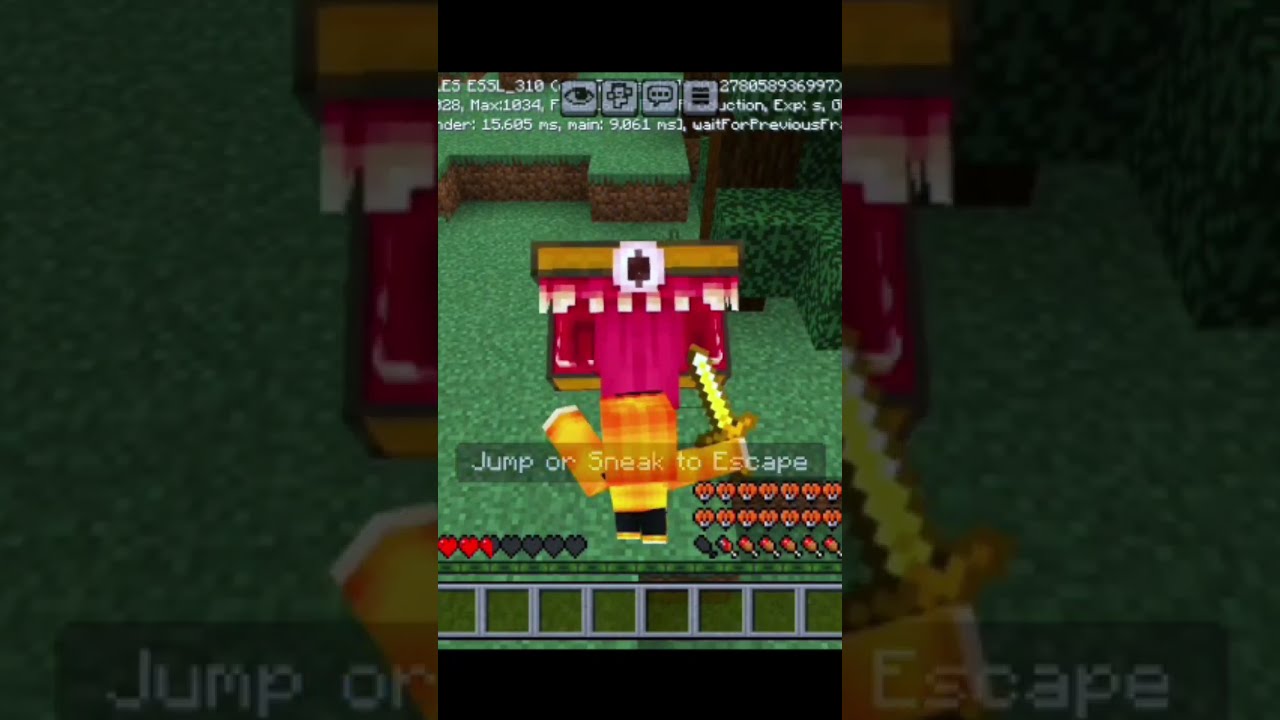 Minecraft Scary Chest Technology Short Video Viral
