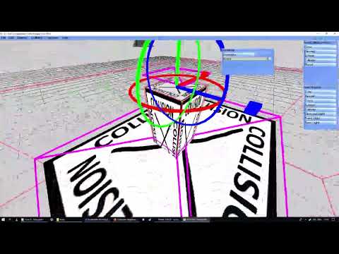 Dreaded Portal Engine - Editor Part 12. Updated GUI system and start of NavMesh generation