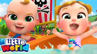 Waterpark Treasure Hunt Playtime | Kids Cartoons and Nursery Rhymes