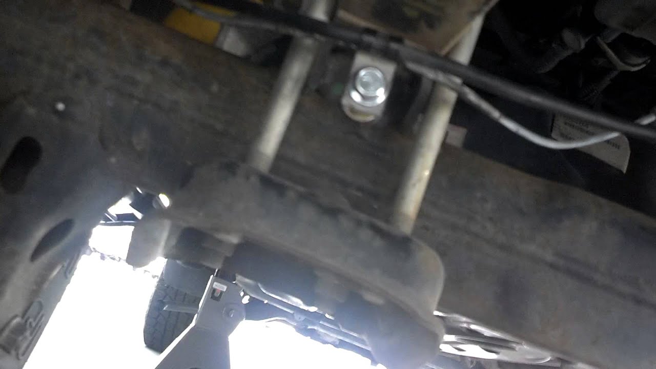 2007 Toyota Tundra ABS/Rear Brake Line Extension/Relocation part 5