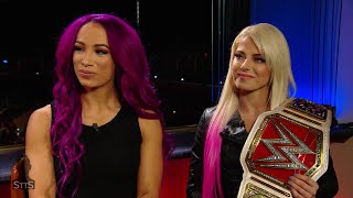 Alexa Bliss and Sasha Banks reflect on making history in Abu Dhabi: WWE Straight to the Source