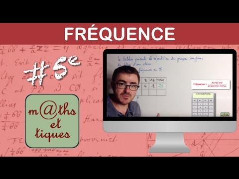 Vidéo: A quoi sert une distribution de fréquence ?