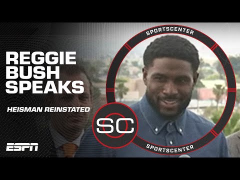 Reggie Bush speaks on getting his Heisman Trophy back 🏆 | SportsCenter