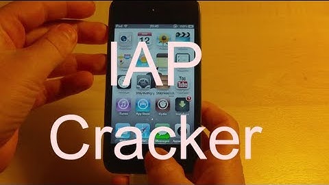 Tweaks IAP Cracker sur IOS 5.1.1