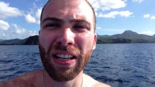 Sailing a Catamaran in Saint Lucia