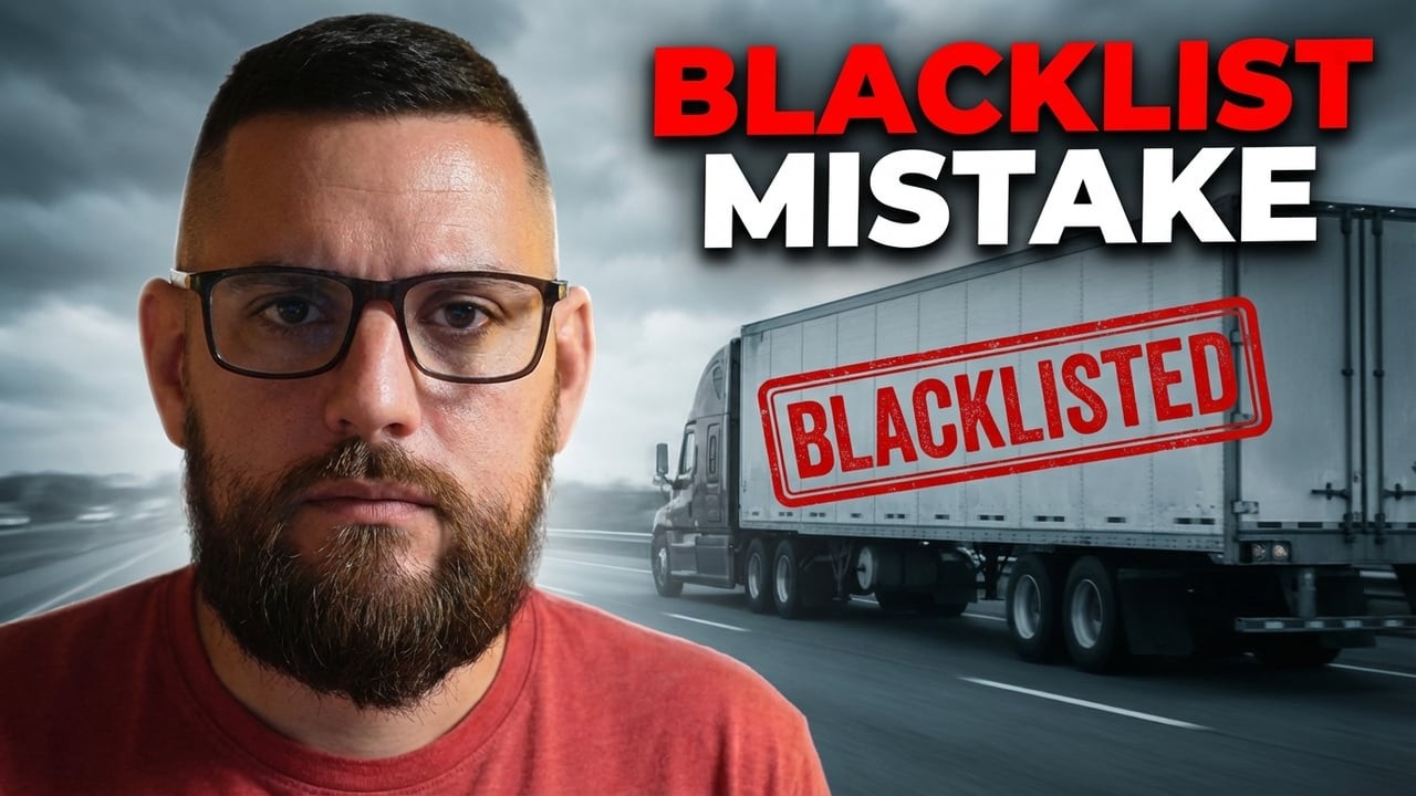 This One Mistake Gets Truckers Blacklisted