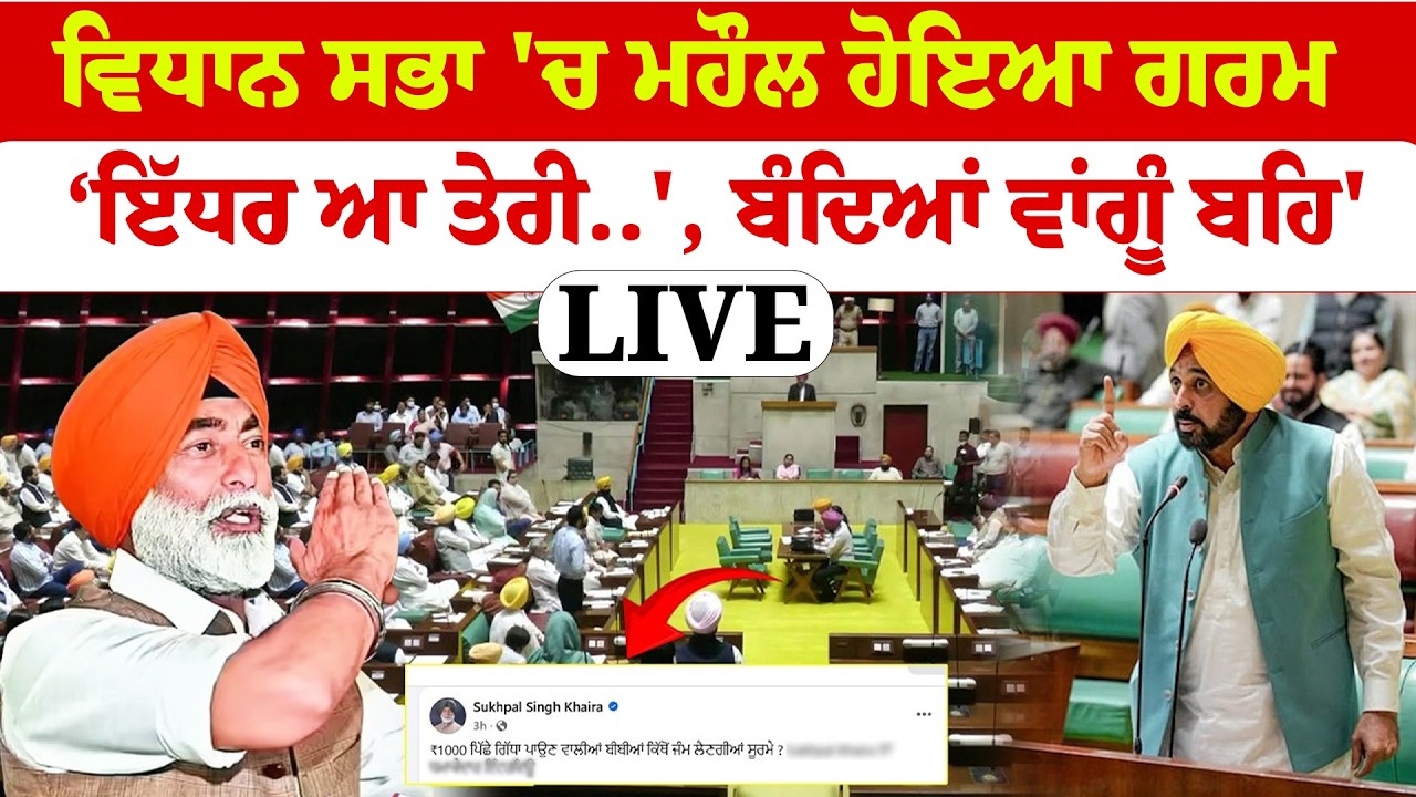 Punjab Vidhan Sabha | ਸੈਸ਼ਨ ਦੌਰਾਨ ਭਗਵੰਤ ਮਾਨ ਨੇ ਰਗੜੇ ਵਿਰੋਧੀ ਦਿੱਤਾ ਕੱਲੀ ਕੱਲੀ ਗੱਲ ਦਾ ਜਵਾਬ | News Only