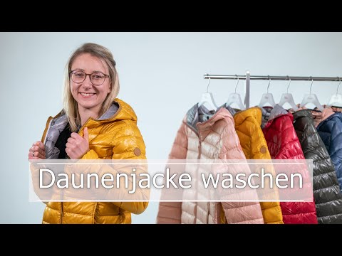 Video: Wie man eine Daunenjacke richtig in der Waschmaschine wäscht