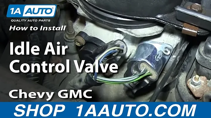 How to Replace Idle Air Control Valve 96-00 Chevy Tahoe