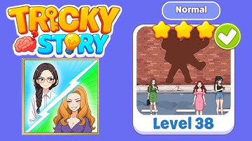 Tricky story normal level 38 solution walkthrough 