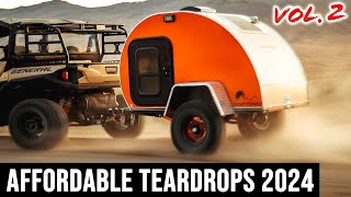 BEST Affordable Teardrop Trailers with Rich Standard Packages in 2024