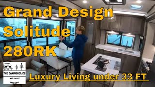 2022 Grand Design Solitude 280 RK  A Luxury 5th Wheel Under 33 FT