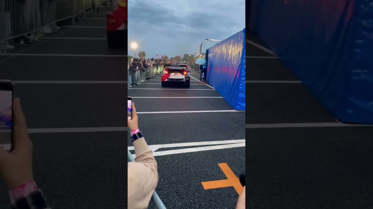 WRC2022 JAPAN yaris launch control