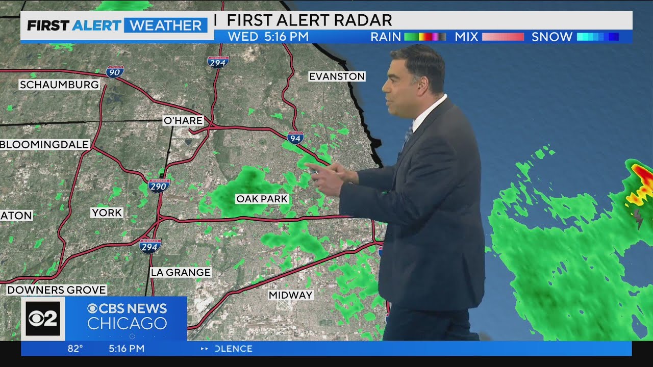 Chicago First Alert Weather: Another round of showers in the forecast ...