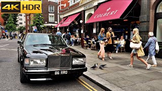 🎁 London walk Through Posh King's Road, Chelsea and Harrods [4K HDR]