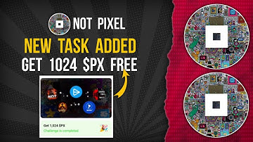 NOT PIXEL New Task Added | Get Free 1024 $PX #notpixel #notcoin #newtask