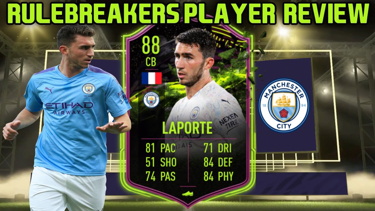 +18 PACE UPGRADE! 88 RULEBREAKERS LAPORTE PLAYER REVIEW! FIFA 21 ULTIMATE TEAM