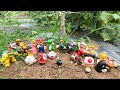 Super Mario bros: Princess peach|Mario|Luigi|Yoshi|Toad|Koopa troopa|goomba mario|Bowser|donkey kong