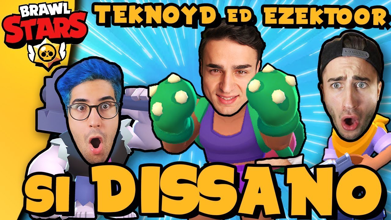 TEKNOYD ED EZEKTOOR SI DISSANO PESANTEMENTE! - Brawl Stars Ita