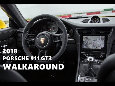 2018 Porsche 911 Gt3 Walkaround Exterior Interior