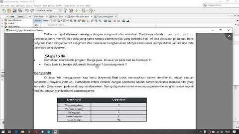 Praktikum Pemrograman Java #Modul2
