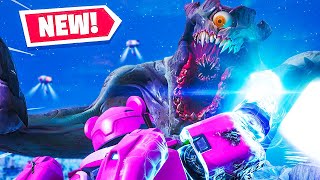 ROBOT vs MONSTER - LIVE EVENT in Fornite! (INSANE) POLAR PEAK MONSTER!