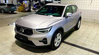 Volvo XC40 B3 Core | Aurora Silver | City Block textile seats in Grey Melange