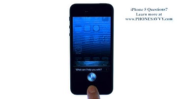 Apple iPhone 5 - iOS 6 - How do I Voice Dial