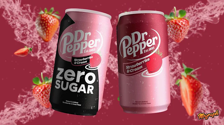 Commercial Dr. Pepper Can 2D Product Animation - After Effects