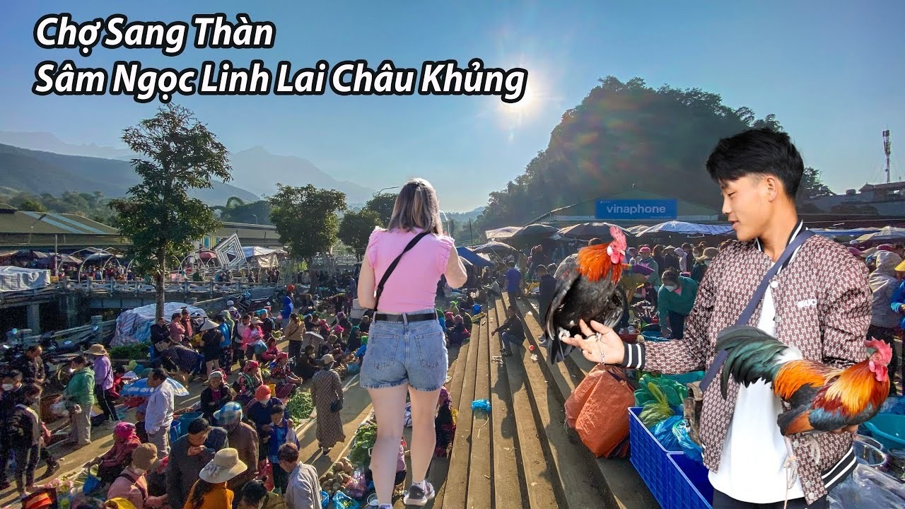 Chợ Tết ở Lai Châu - nhiều loại sâm rừng - đồ quý mới lộ diện