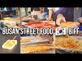 CHEAP KOREAN STREET FOOD IN BUSAN!! | BIFF SQUARE, NAMPODONG | FOODS IN KOREA | VLOG KOREA