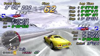 Outrun 2 SP Time Attack Mode Outrun 2 Goal C (Dino 246 GTS) (AT Tuned) 4'33806