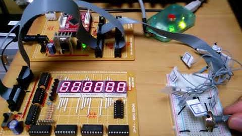ATMEGA128 AD Converter Using MCP3002