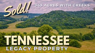 **SOLD** 343 Acres of Legacy Tennessee Land! | Build your dream on Rock Springs Rd, Putnam Co TN