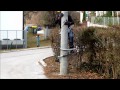 Adjustable climbing hooks for climbing on concrete and wooden poles. Adjustable climbing hooks for climbing on concrete and wooden poles.